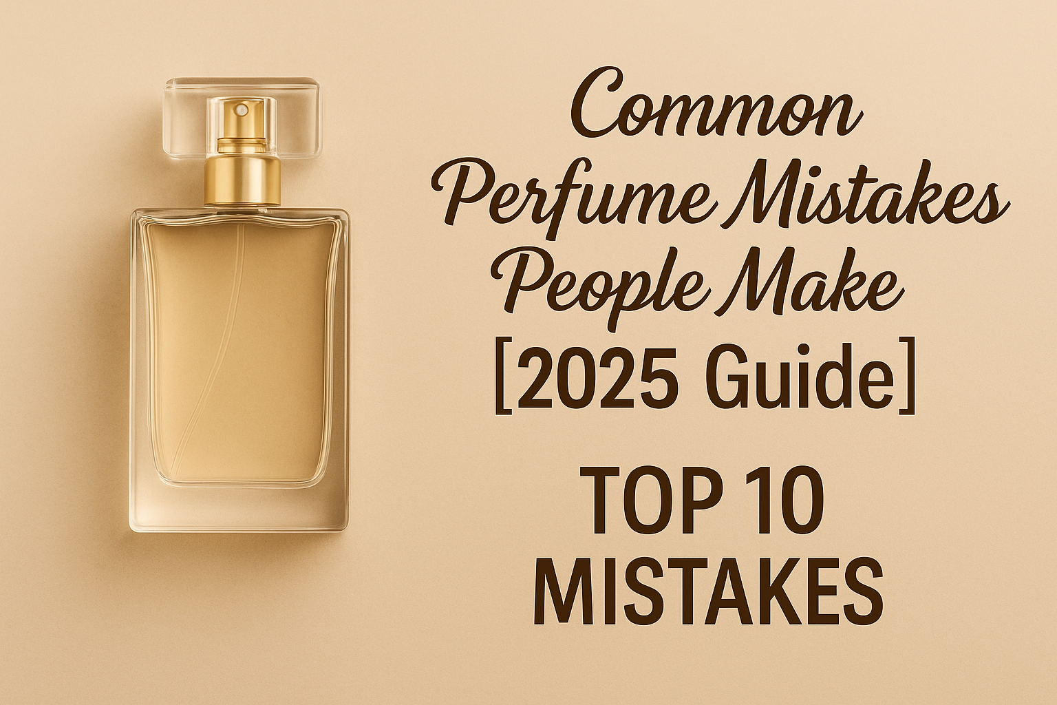 Common Perfume Mistakes People Make [2025 Guide] | Top 10 Mistakes